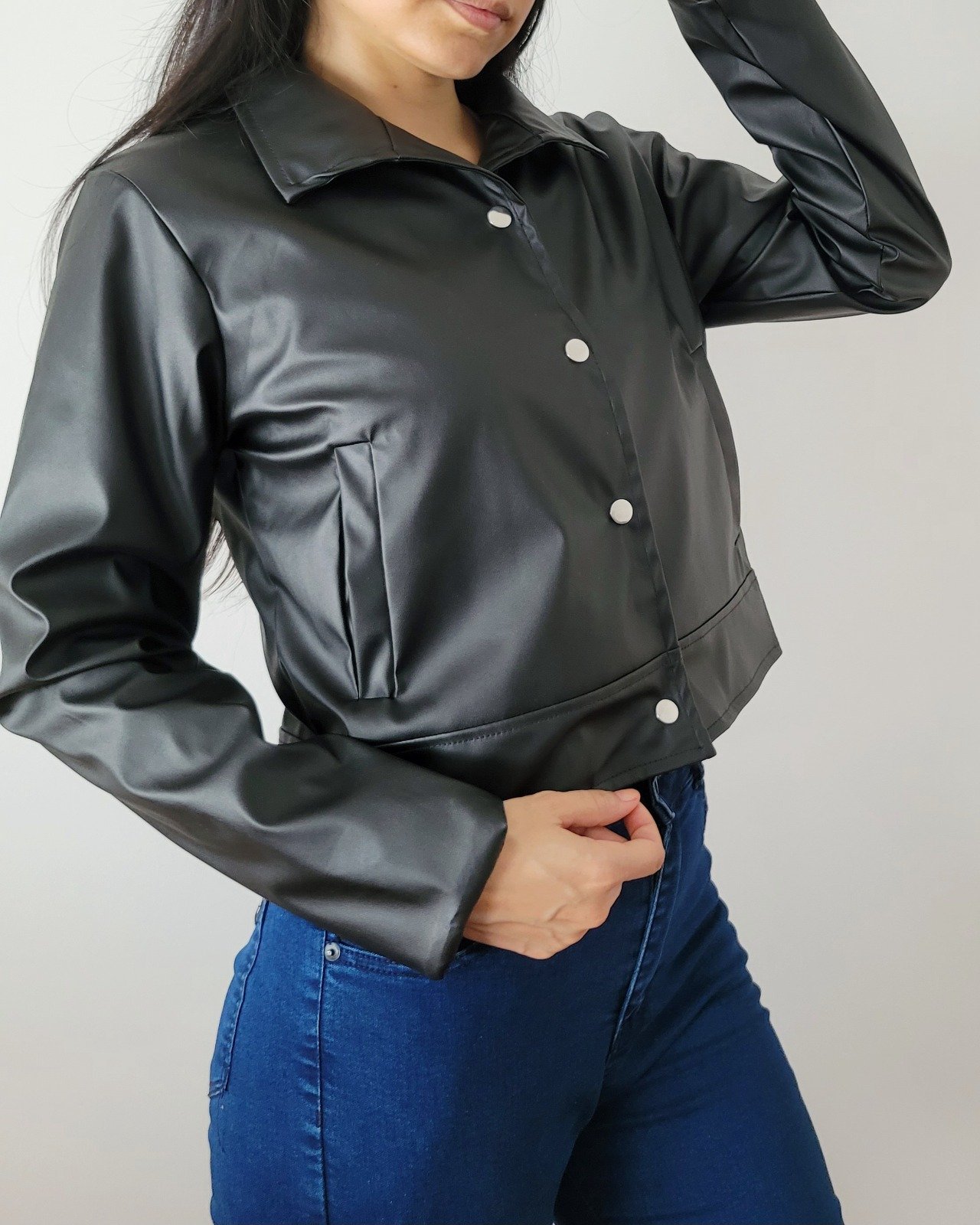 3319da89-7889-4d7c-b374-614d64797de9 Chaqueta Eco Cuero (con forro por dentro) - Imagen 1