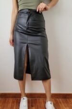Falda Eco Cuero
