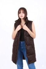 Curva Chaleco Eco Cuero – Extra Largo